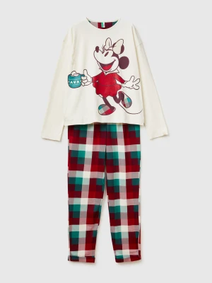 Benetton, Minnie Mouse ©disney Christmas Pyjamas, Size: XXS, Creamy White, Women United Colors of Benetton
