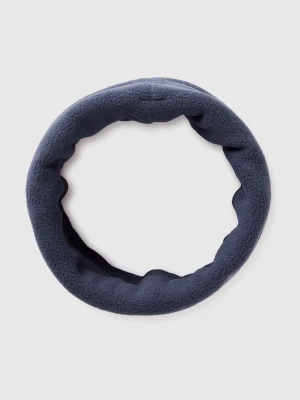 Benetton, Neck Warmer In Fleece, Size: OS, Dark Blue, Kids United Colors of Benetton
