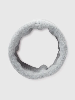 Benetton, Neck Warmer In Fleece, Size: OS, Light Gray, Kids United Colors of Benetton