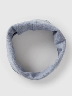 Benetton, Neck Warmer In Stretch Cotton, Size: OS, Light Blue, Kids United Colors of Benetton