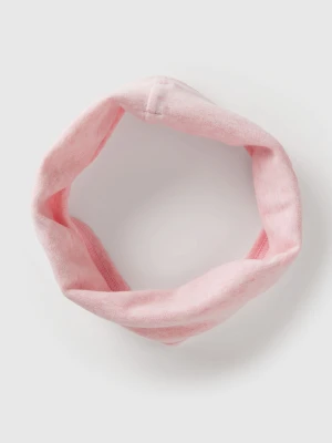 Benetton, Neck Warmer In Stretch Cotton, size OS, Pink, Kids United Colors of Benetton