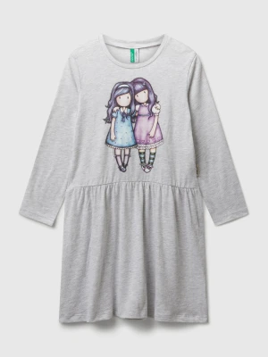 Benetton, Nightshirt ©santoro Gorjuss, Size: XS, Light Gray, Kids United Colors of Benetton