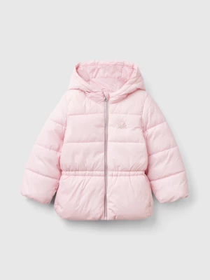 Benetton, Nylon Jacket With Hood, size 82, Pink, Kids United Colors of Benetton