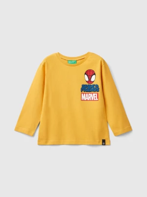 Benetton, Ochre Yellow ©marvel Spiderman T-shirt, size 104, Mustard, Kids United Colors of Benetton