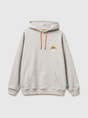 Benetton, One Piece Hoodie, Size: XS, Light Gray, Men United Colors of Benetton