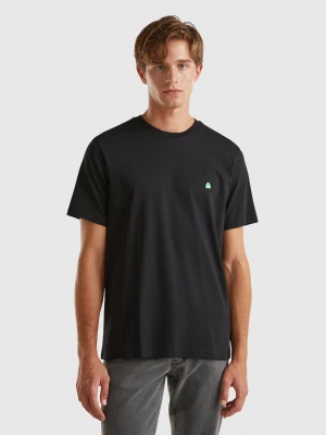 Benetton, Cotton Basic T-shirt, size XS, Black, Men United Colors of Benetton