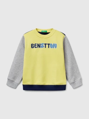 Benetton, Cotton Sweatshirt With Print, size 116, Multi-color, Kids United Colors of Benetton
