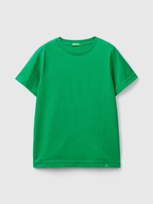 Benetton, Organic Cotton T-shirt, size 3XL, Green, Kids United Colors of Benetton