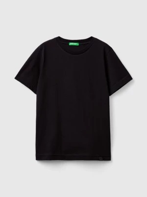 Benetton, Organic Cotton T-shirt, size M, Black, Kids United Colors of Benetton