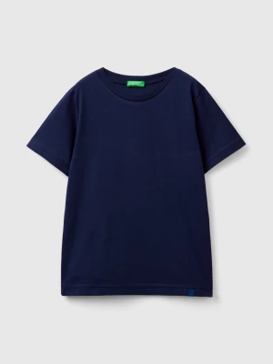 Benetton, Organic Cotton T-shirt, size M, Dark Blue, Kids United Colors of Benetton