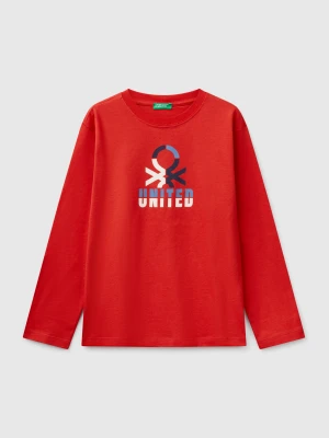 Benetton, Cotton T-shirt, size XL, Red, Kids United Colors of Benetton