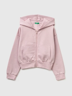 Benetton, Oversized Hooded Sweatshirt, Size: XL, Pink, Kids United Colors of Benetton
