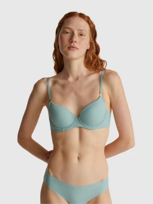 Benetton, Padded Bra With Underwire, Aqua, Women United Colors of Benetton