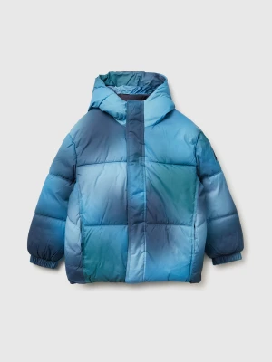 Zdjęcie produktu Benetton, Padded Jacket In Shaded Nylon, Size: XL, Light Blue, Kids United Colors of Benetton