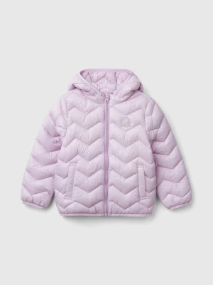 Benetton, Padded Jacket With Hood, size 116, Lilac, Kids United Colors of Benetton