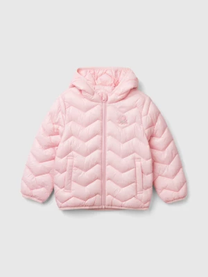 Benetton, Padded Jacket With Hood, size 116, Pink, Kids United Colors of Benetton