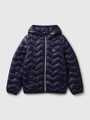 Benetton, Padded Jacket With Hood, size XL, Dark Blue, Kids United Colors of Benetton