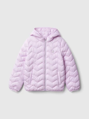 Benetton, Padded Jacket With Hood, size XL, Lilac, Kids United Colors of Benetton