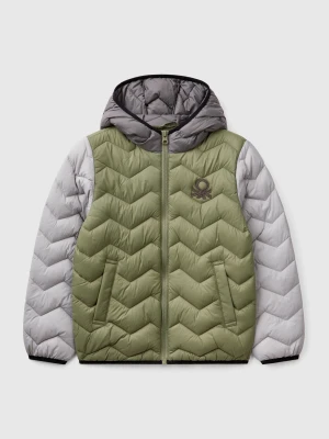 Benetton, Padded Jacket With Hood, size XL, Multi-color, Kids United Colors of Benetton