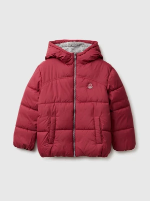 Benetton, Padded Jacket With Teddy Interior, Size: XL, Men United Colors of Benetton