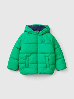 Benetton, Padded "rain Defender" Jacket, size 110, Green, Kids United Colors of Benetton