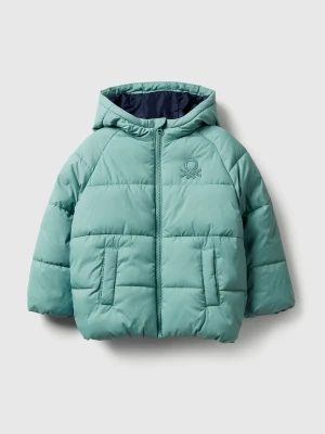 Benetton, Padded "rain Defender" Jacket, Size: 82, Aqua, Kids United Colors of Benetton