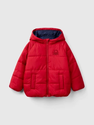 Benetton, Padded "rain Defender" Jacket, size 82, Red, Kids United Colors of Benetton