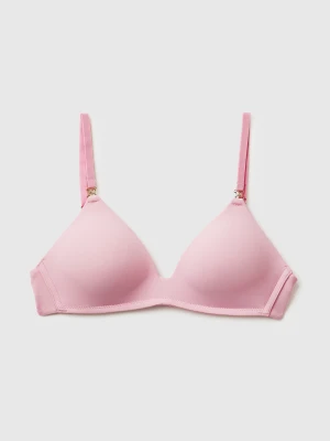 Benetton, Padded Triangle Bra, Soft Pink, Women United Colors of Benetton