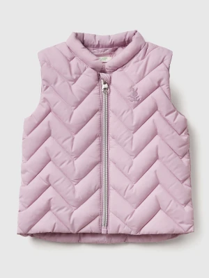 Benetton, Padded Vest In Technical Fabric, Size: 56, Kids United Colors of Benetton