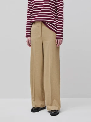 Benetton, Palazzo Trousers, Camel, Women United Colors of Benetton