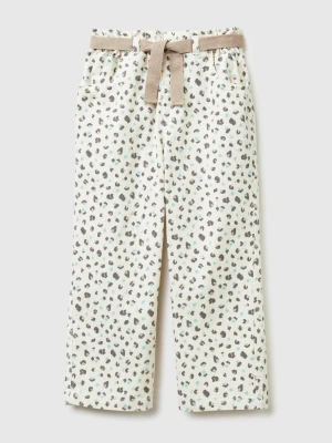 Benetton, Patterned Corduroy Trousers, Size: 116, Dark Blue, Kids United Colors of Benetton