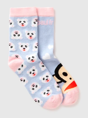 Benetton, Paul Frank Socks, Size: 39-41, Sky Blue, Kids United Colors of Benetton