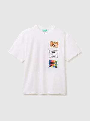 Benetton, Paul Frank T-shirt, Size: XL, White, Kids United Colors of Benetton