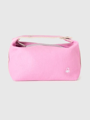 Benetton, Pink Beauty Case, Size: OS, Pink, Women United Colors of Benetton