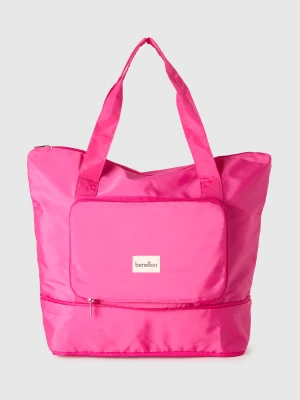 Benetton, Pink Resealable Bag, Size: OS, Pink, Women United Colors of Benetton