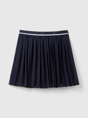 Benetton, Pleated Skirt, size 2XL, Dark Blue, Kids United Colors of Benetton