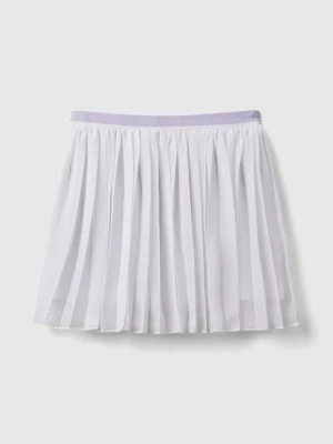 Benetton, Pleated Skirt, size 2XL, White, Kids United Colors of Benetton