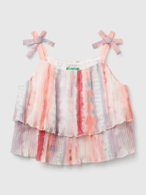 Benetton, Pleated Top, size XL, Multi-color, Kids United Colors of Benetton