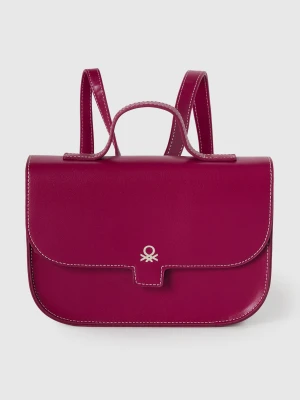 Benetton, Pouch In Imitation Leather, Size: OS, Burgundy, Kids United Colors of Benetton