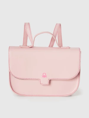 Benetton, Pouch In Imitation Leather, Size: OS, Soft Pink, Kids United Colors of Benetton