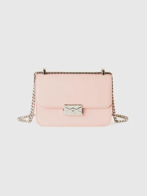 Benetton, Powder Pink Small Be Bag, size OS, Soft Pink, Women United Colors of Benetton