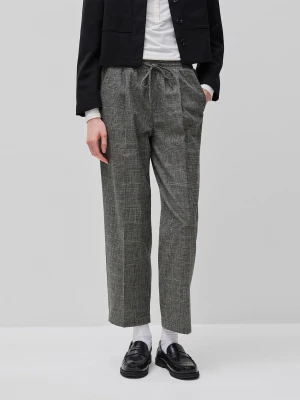 Benetton, Prince Of Wales Trousers, Size: XS, Gray, Women United Colors of Benetton