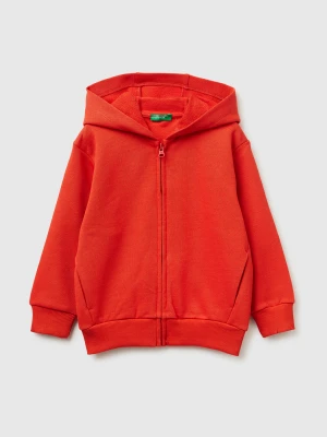 Benetton, Printed Hoodie, Size: 116, Red, Kids United Colors of Benetton