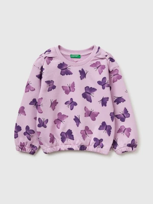 Benetton, Printed Sweatshirt With Bows, Size: 116, Kids United Colors of Benetton
