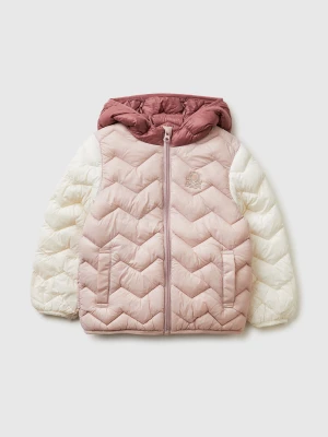 Benetton, Puffer Jacket With Hood, Size: 116, Multi-color, Kids United Colors of Benetton