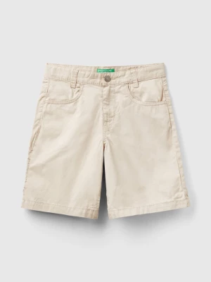 Benetton, Pure Cotton Bermudas, size 3XL, Beige, Kids United Colors of Benetton