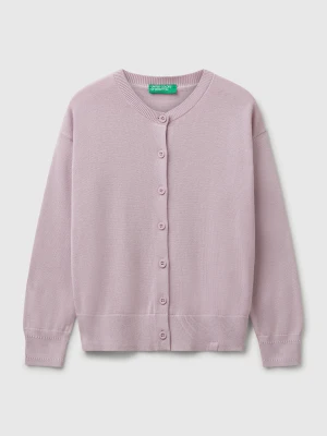 Benetton, Pure Cotton Crew Neck Cardigan, Size: 2XL, Kids United Colors of Benetton