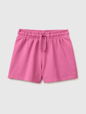Benetton, Pure Cotton Shorts, Size: 116, Fuchsia, Kids United Colors of Benetton