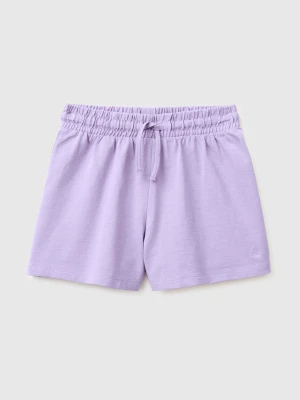 Benetton, Pure Cotton Shorts, Size: 116, Lilac, Kids United Colors of Benetton