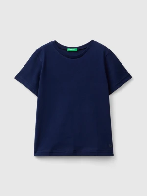 Benetton, Pure Cotton T-shirt, size 116, Dark Blue, Kids United Colors of Benetton